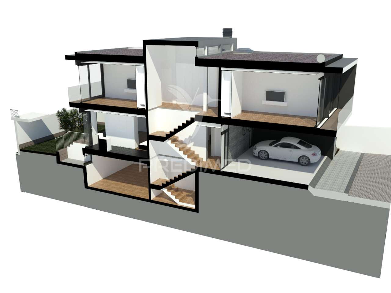 Moradias em construção - Esposende - Grande imagem: 5/9
