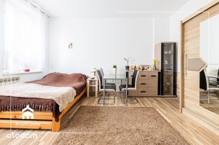 Umeblowana kawalerka na parterze w centrum Koła - Pełny obrazek: 3/11