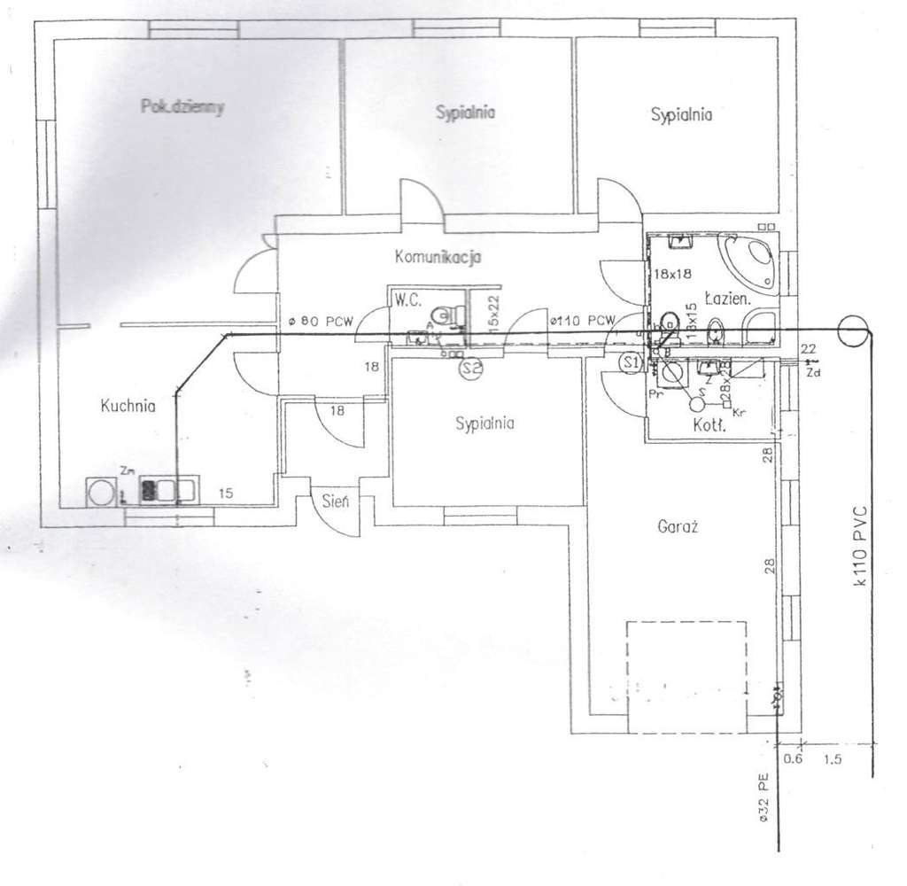 Fajny dom PARTEROWY z dużą działką w Kraszowicach-18