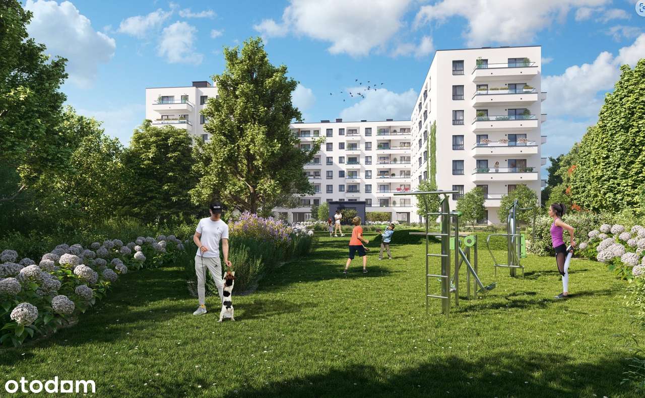 4 pokoje z balkonem | nasłonecznione | odbiór 2027 | BEZ PROWIZJI-0