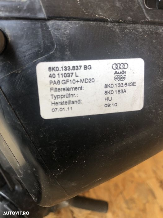 Carcasa filtru aer Audi A4 B8 - 2