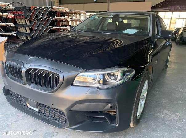 Bara Fata cu Grila Centrala BMW Seria 5 F10 F11 (2011-2017) M5 2020 Design- livrare gratuita - 11