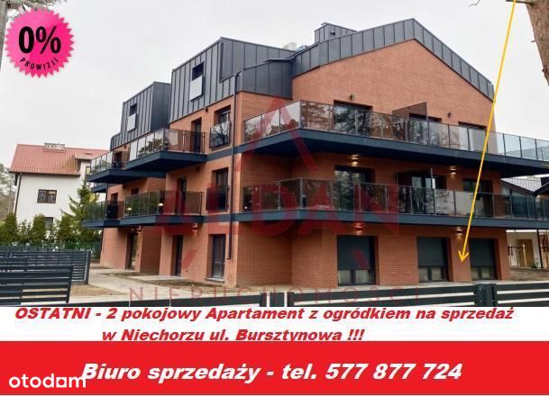 2 pok. Apartament z ogródkiem nad morzem!!!