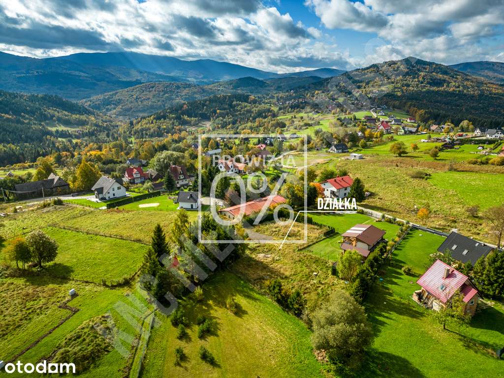 Widokowa działka - Zawoja Przysłop-0