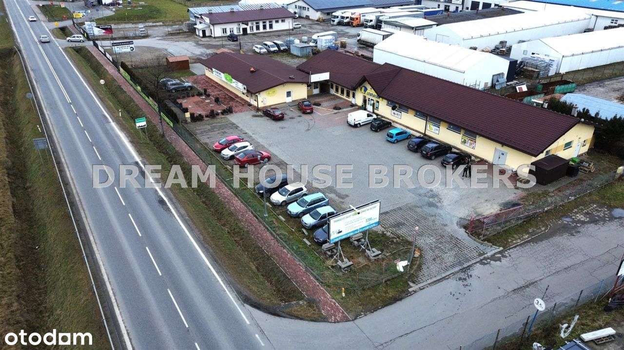 Budynki usługowo -handlowe na sprzedaż w Rymanowie-1