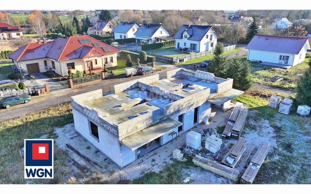 Bliźniak w stanie surowym, 227 m2 Atrakcyjna inwes-1