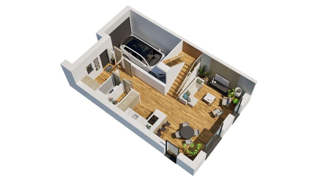 Nowoczesne Bliźniaki ul. Budowlana, Jędrzychów-6