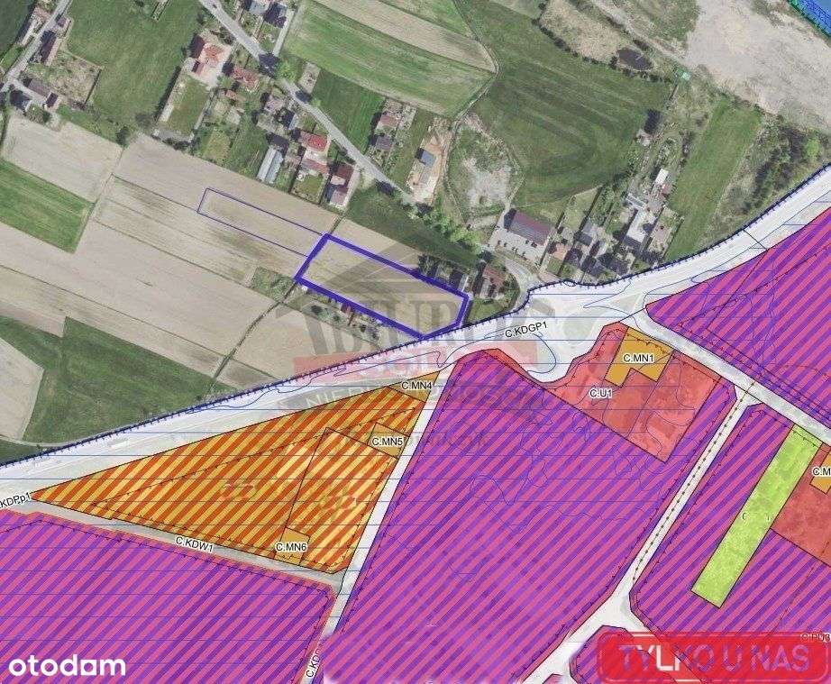 Schodnia, Teren komercyjny przy Dk46 – 64 ar - Pełny obrazek: 5/5