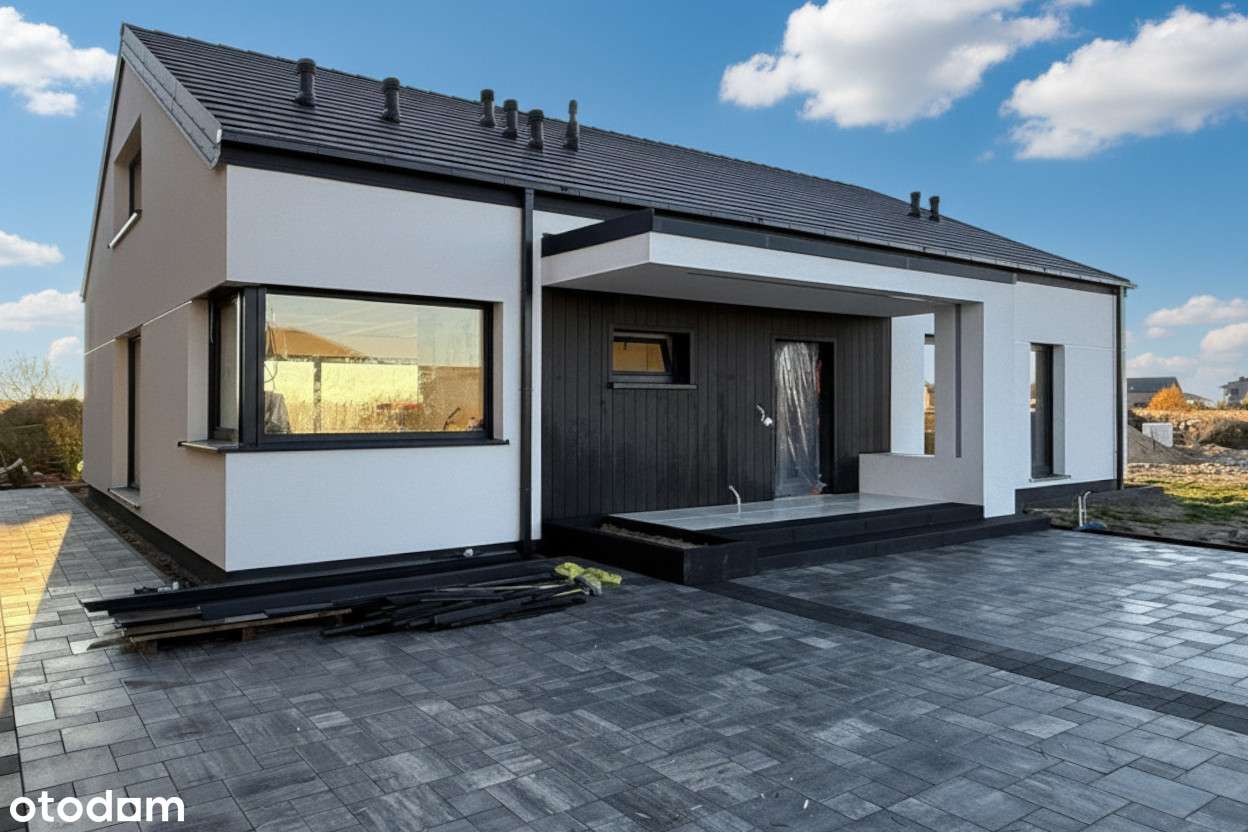 Nowoczesny dom z dodatkowym mieszkaniem na piętrze - Koszalin Jamno - Pełny obrazek: 2/9