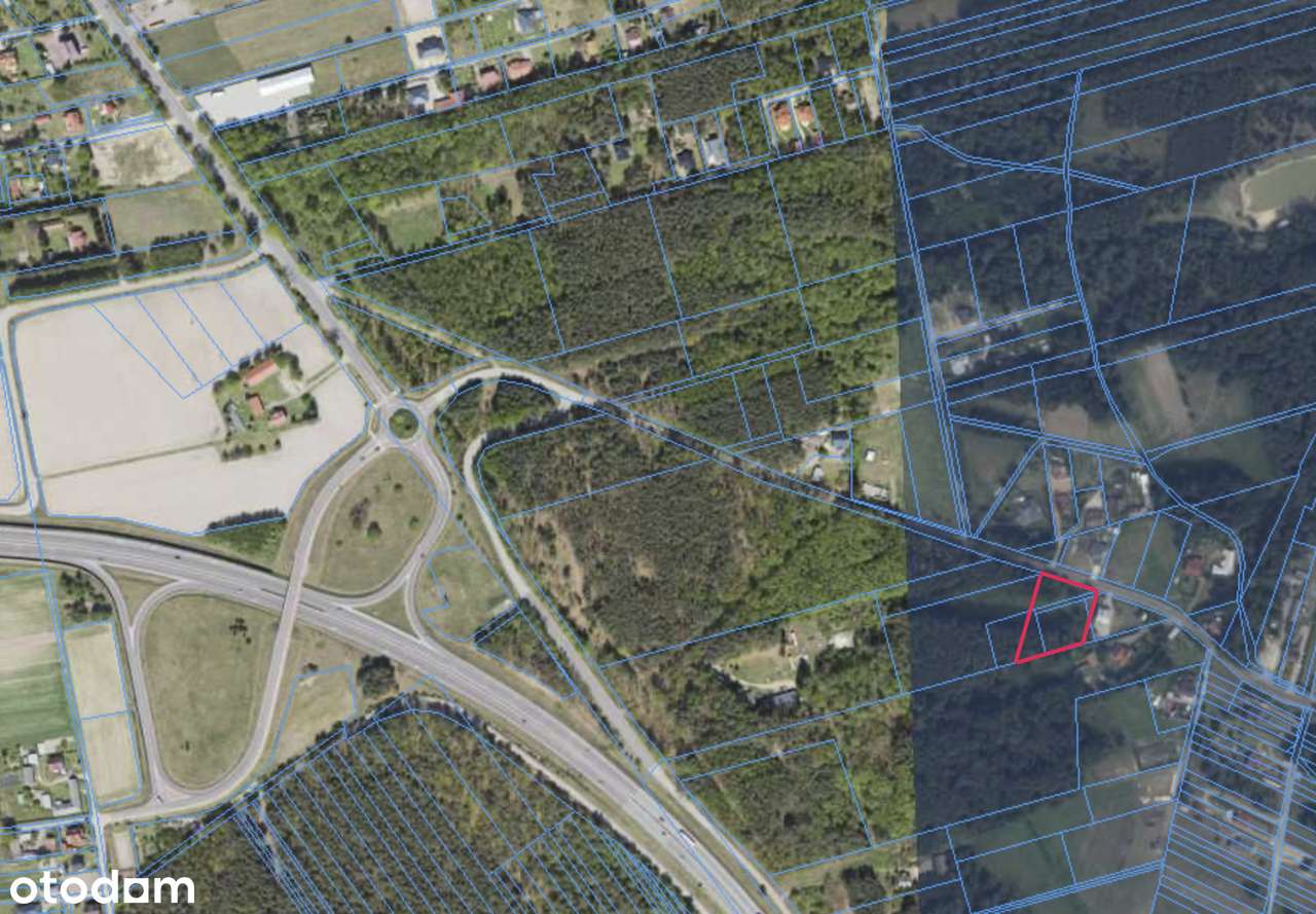 3000m2 (budowlana + las) - Mierżączka, garwoliński, mazowieckie, S17 - Pełny obrazek: 4/4