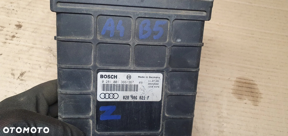Komputer sterownik silnika Audi A4 B5 1.9 TDI 028906021F - 6