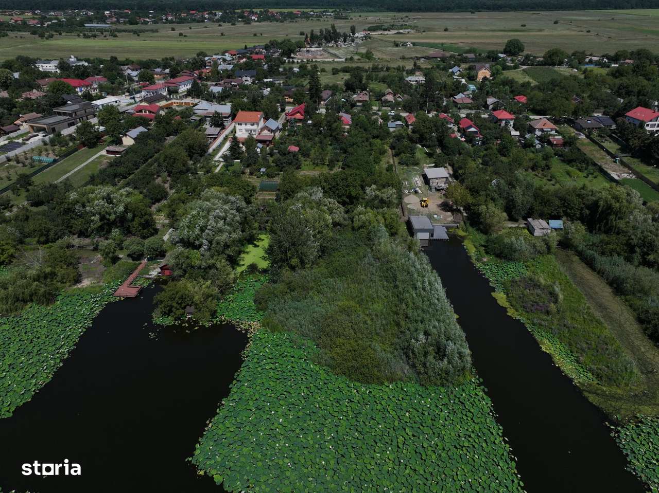 Teren premium cu deschidere la lacul Snagov-Tâncăbești-3