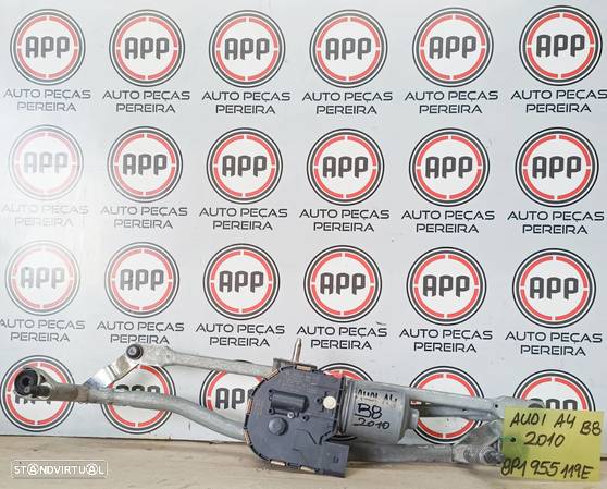 Motor limpa vidros frente Audi A4 B8 de 2019, referência 8P1955119E. - 1