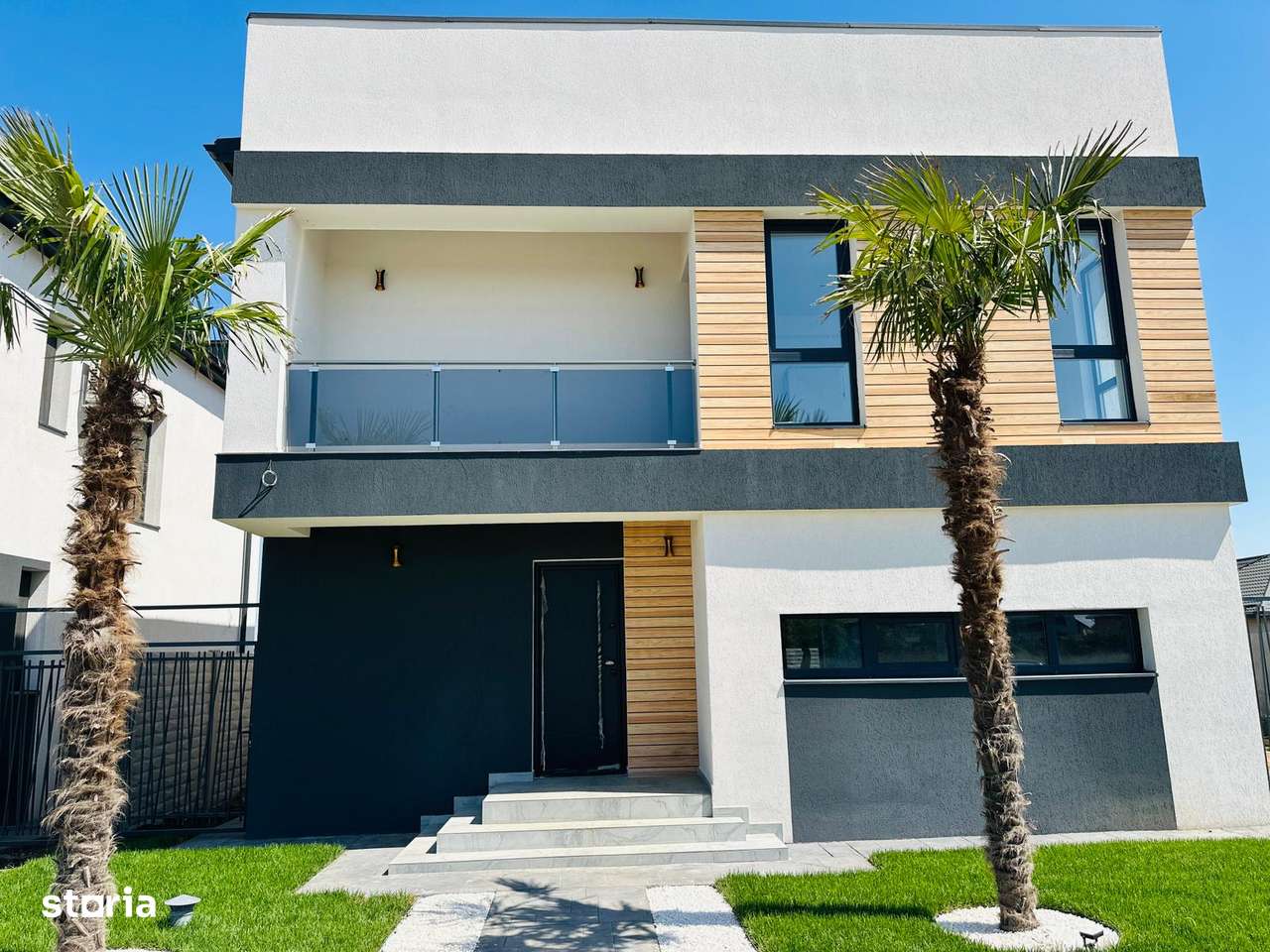 Casă Modernă de vânzare - 5 camere / 330 mp – Com. Berceni | 179.000 €-1