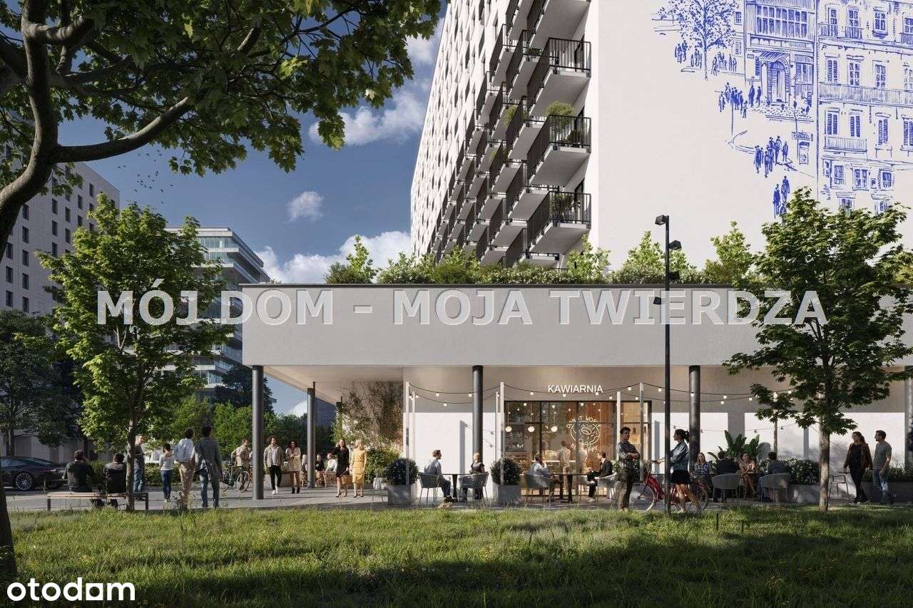 2-pokojowe mieszkanie z loggią na 10. piętrze — Kraków, 29. Listopada-1