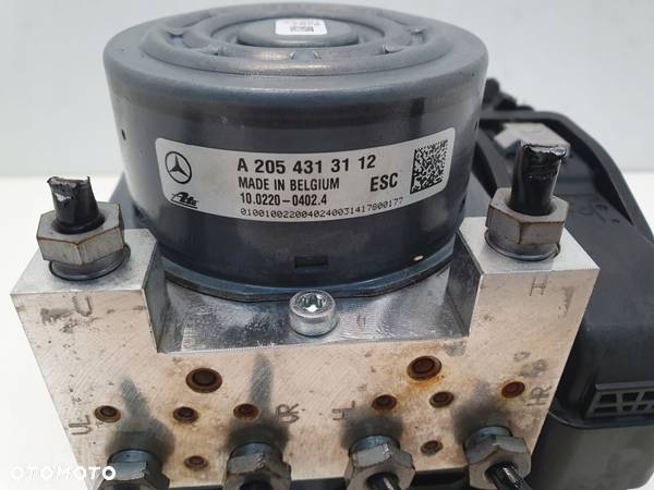 POMPA STEROWNIK ABS MERCEDES W205 1.8 CGI AUTOMAT - 2