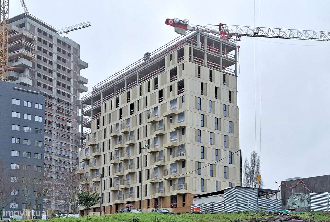 Apartamento T1+ 1 com varanda em Leça da Palmeira. - Grande imagem: 2/19