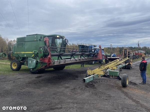 John Deere CTS 9780 KLIMA HEDER 7.60m ROTOR STÓŁ DO RZEPAKU OPONY 90% MOC:340KM - 2