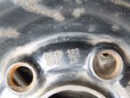 FELGA STALOWA VW 6 1/2J X 16H2 ET 42 5x100 1J0601027L - 3