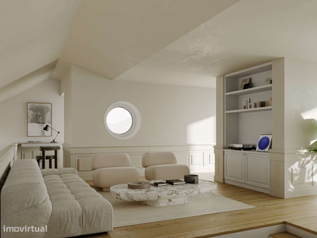 Apartamento T3, varanda e terraço, a pé do rio, Santos-O-Velho - Grande imagem: 5/23