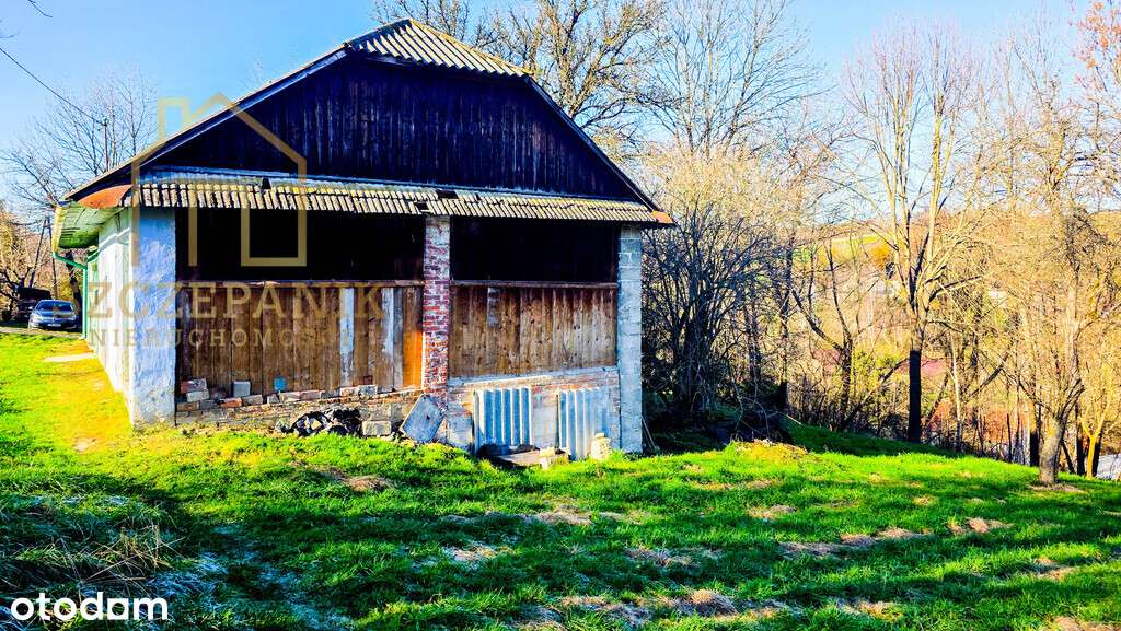 Klimatyczny, drewniany dom wśród drzew-5