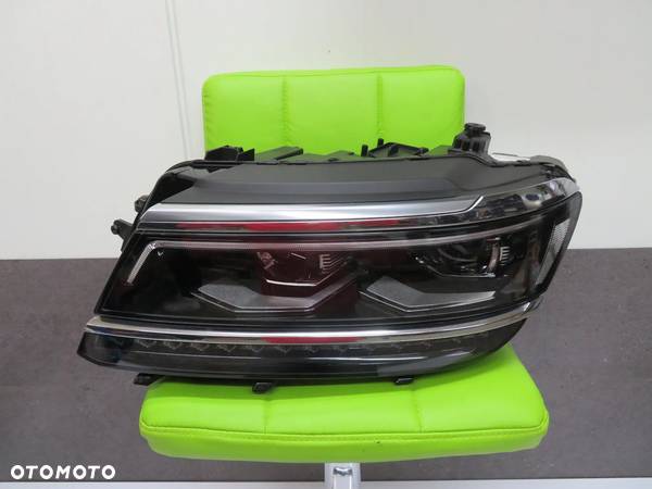 LAMPA LEWA PRZEDNIA LEWY PRZÓD VW TIGUAN 2 II 5NB FULL LED 5NB941081A ORYGINAŁ STAN BDB - 3