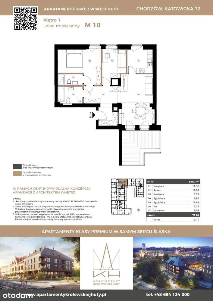 Królewski Apartament 3-pokojowy | Rynek Chorzów Katowice 5 min - Pełny obrazek: 4/9