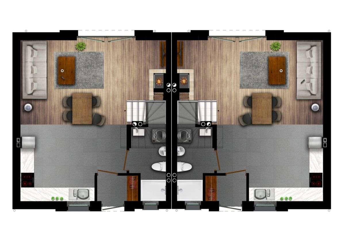 Nowość! Dom 85 M2 Z Działką 4 ar- Stan Dewelopersk - Pełny obrazek: 3/10