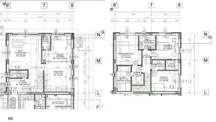 Duplex 4 Camere si curte privata, Iancu Nicolae -  Comision 0%-6