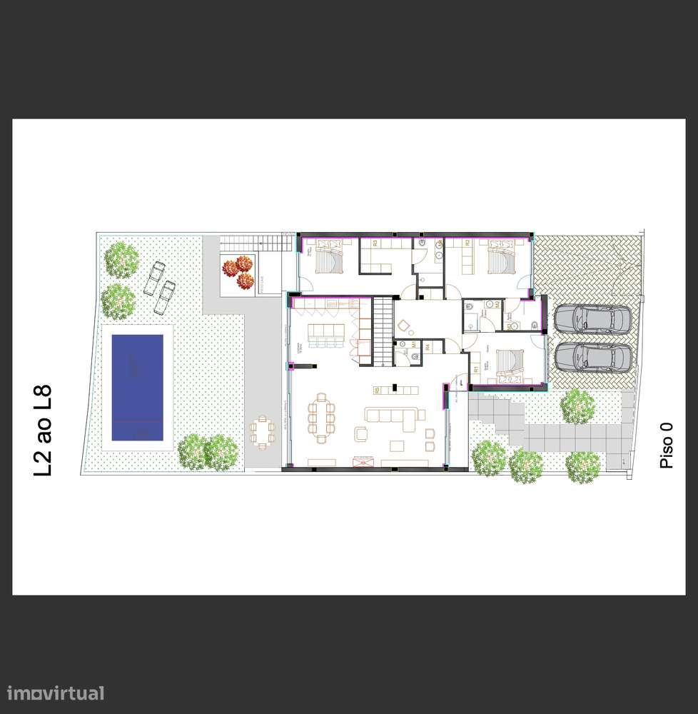 Moradia V3 de Luxo c/ 3 Suites e Piscina  - São Vítor, Braga - Grande imagem: 5/7