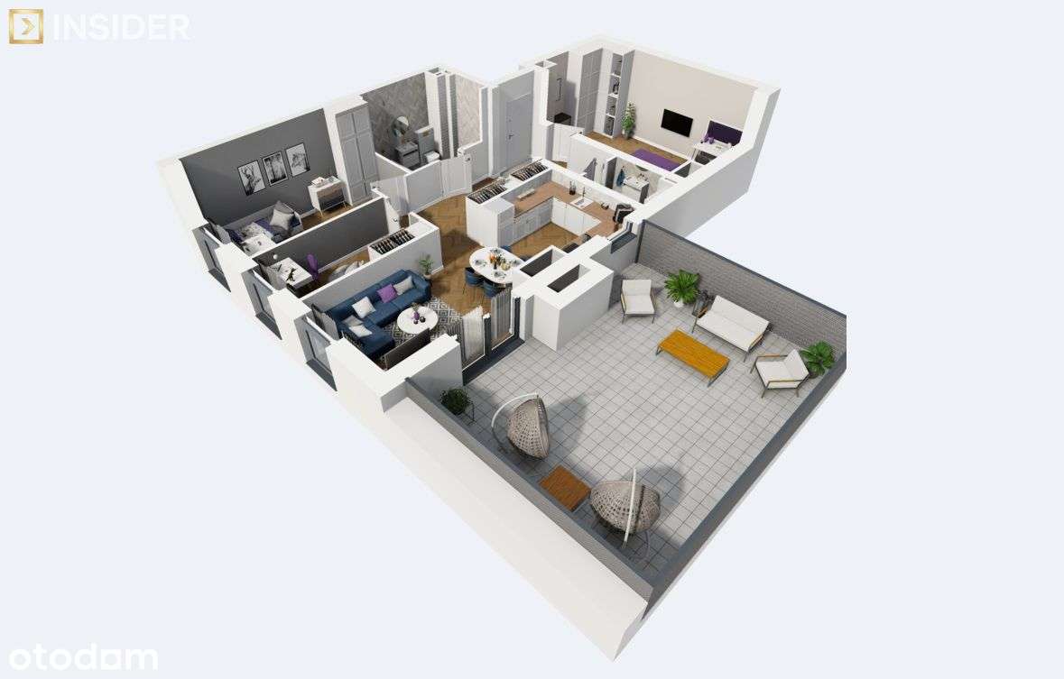 Mieszkanie z Tarasem! Nowoczesna Inwestycja z Włas-7