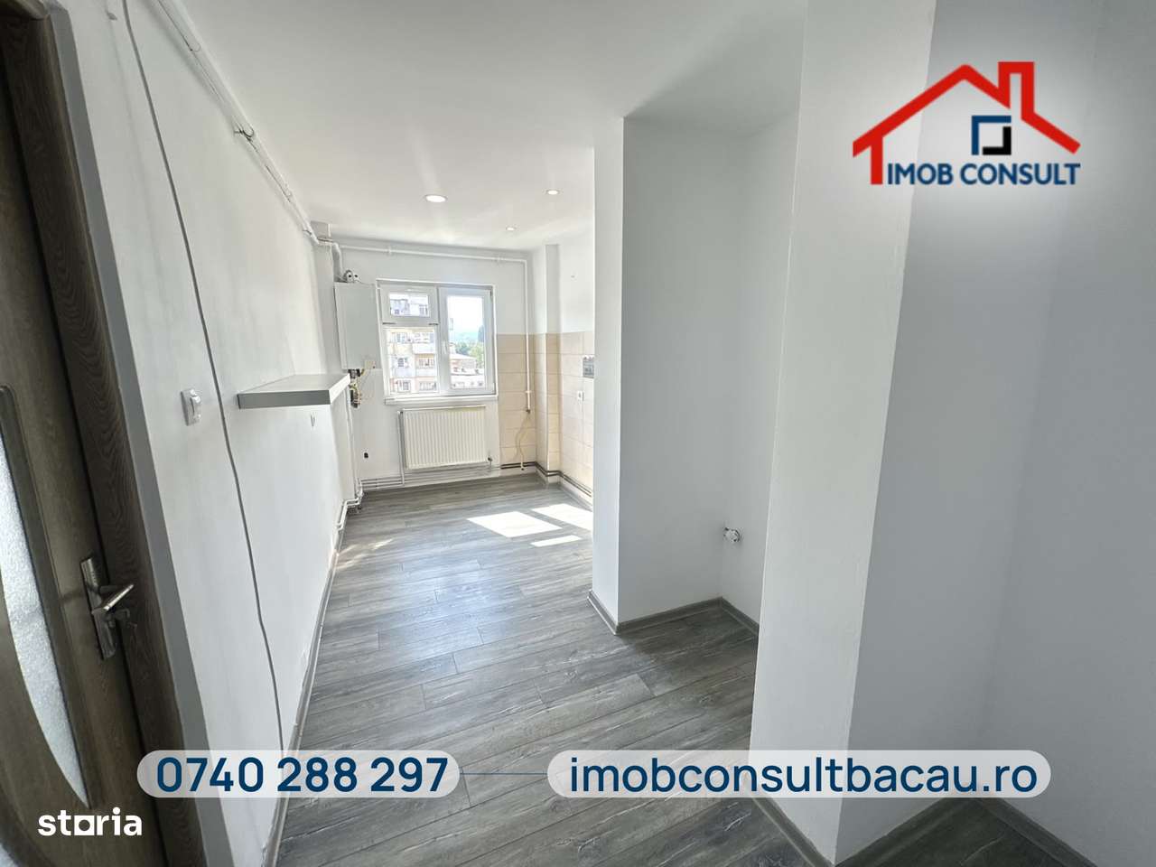 2 camere complet renovate, balcon generos |Republicii/Aeroport |CE1834-6