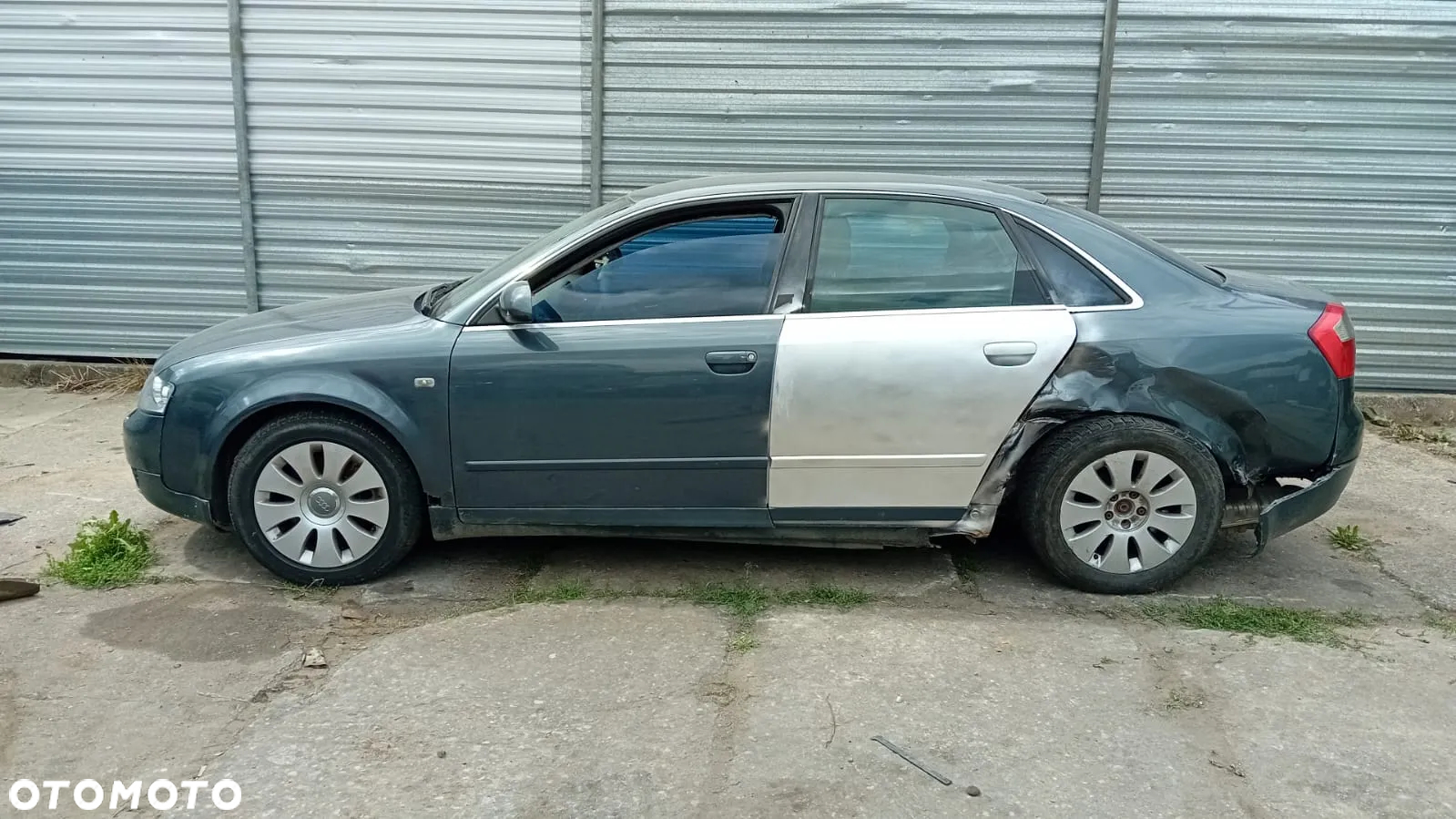 TYLKO CZĘŚCI AUDI A4 B6 2.5TDI V6 AKE 180KM 132KW QUATTRO 00-04r SEDAN LAKIER: LX7Z - 5