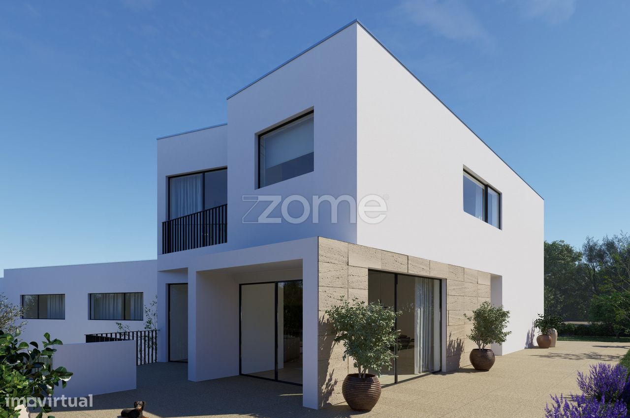 Moradia T4 nova, com jardim e piscina - Gandra Hills Villas - Grande imagem: 1/18