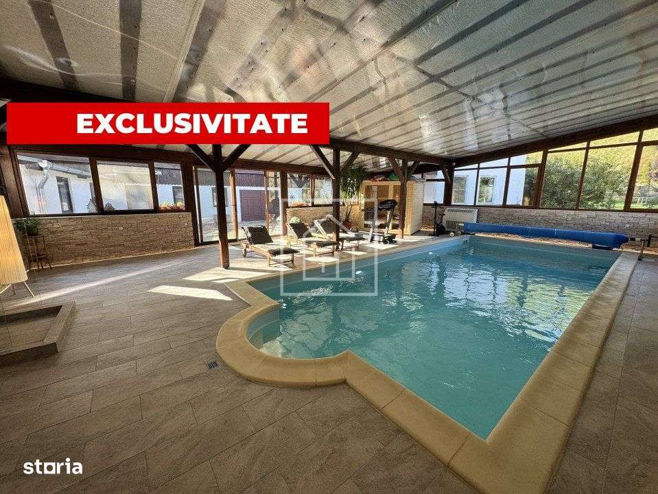 Vila exclusivista cu piscina interioara si 4362 mp curte in Sibiel - Imagine principală: 4/19