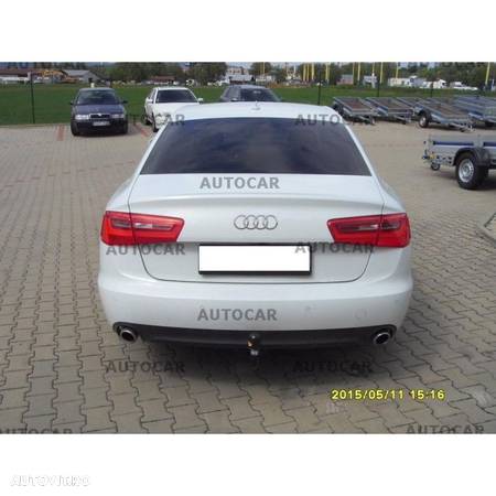 Carlig de remorcare pentru Audi A 6 - 4 usi, sistem demontabil automat - vertical - din 03.2011/- - 8