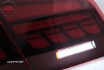 Stopuri OLED BMW Seria 5 F10 (2011-2017) Rosu Clar cu semnal dinamic- livrare gratuita - 17