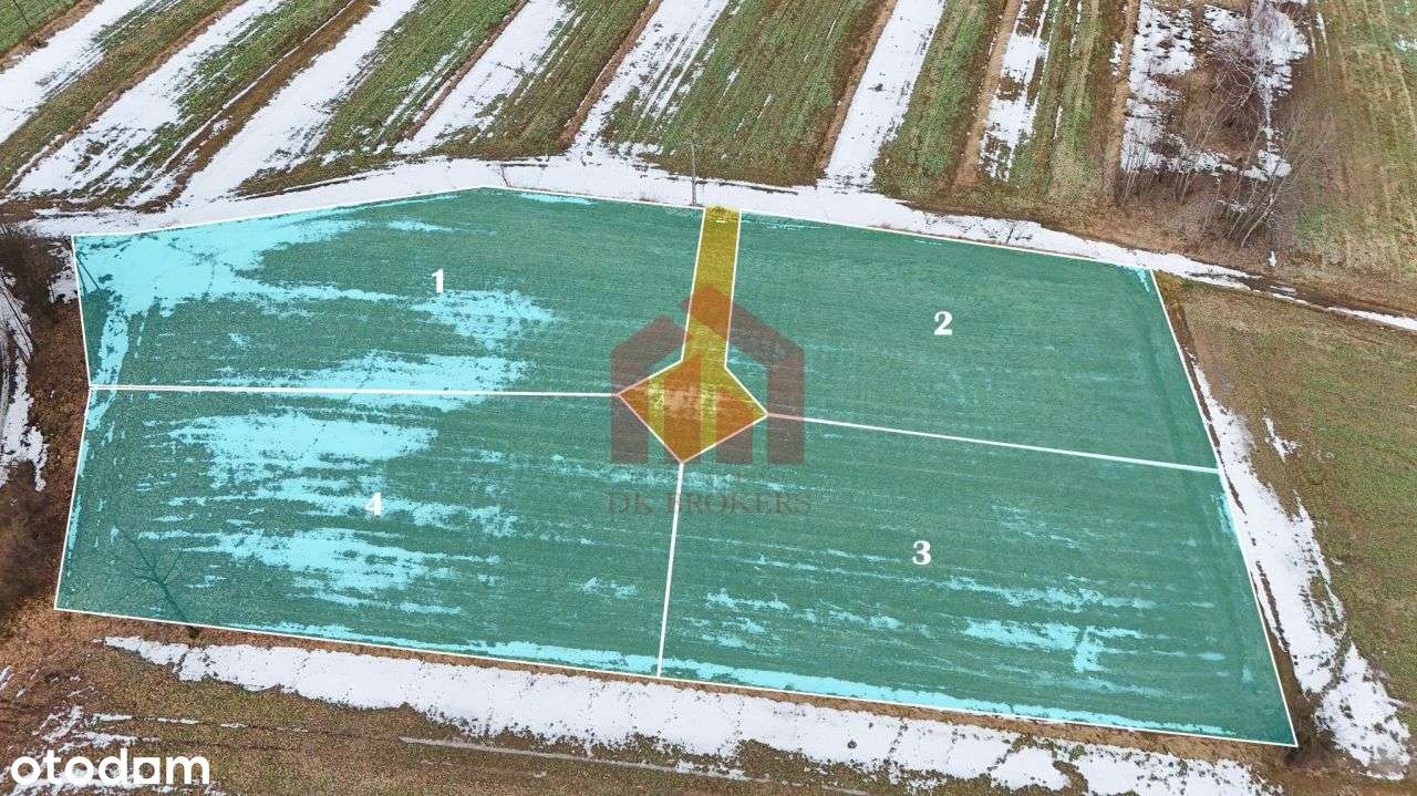 Ropczyce Tylko 4 Takie działki ul.Leśna-9