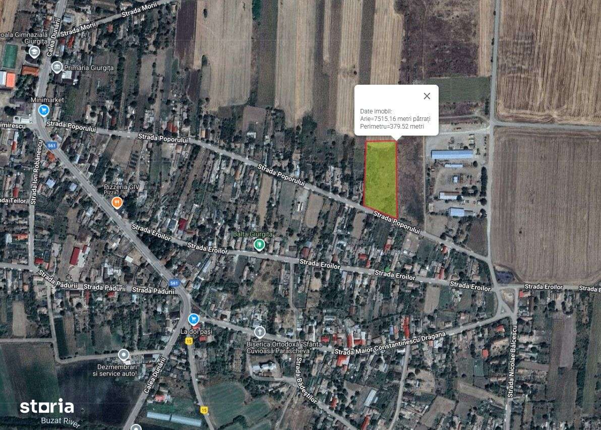 TEREN INTRAVILAN 7500 mp - Giurgita - Dolj - Imagine principală: 1/1