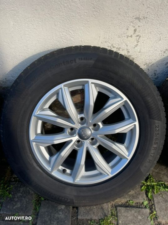 Jante Audi Q5 OEM modelul nou Facelift cu cauc 235/65/R17 dot2017 7-8mm - 4