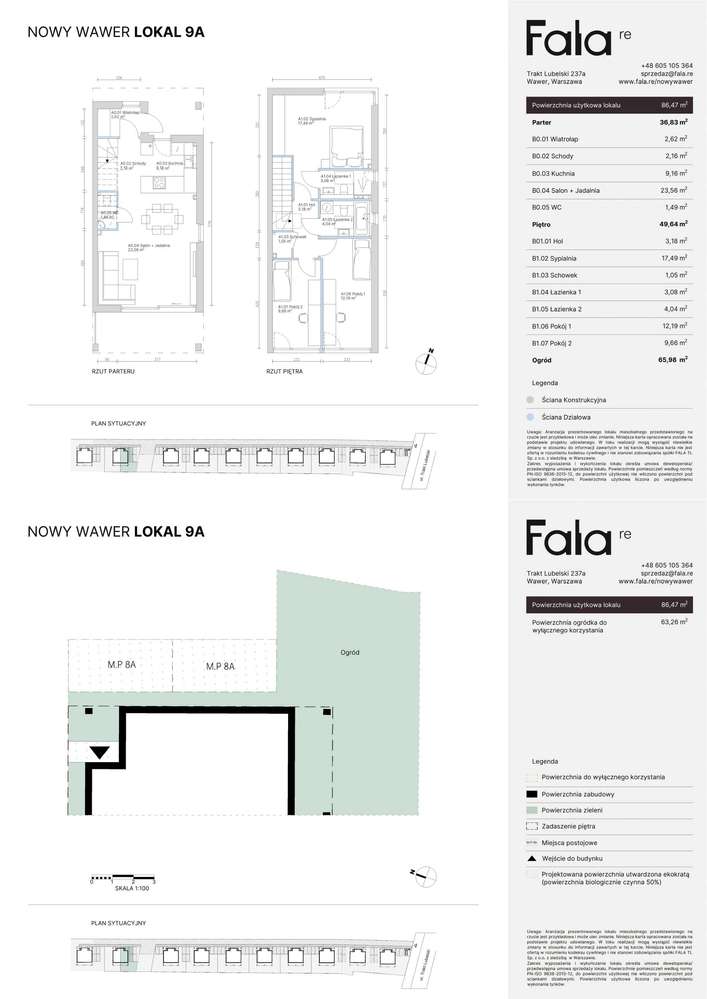 Nowy Wawer | mieszkanie 4-pok. | 9A - Pełny obrazek: 2/9