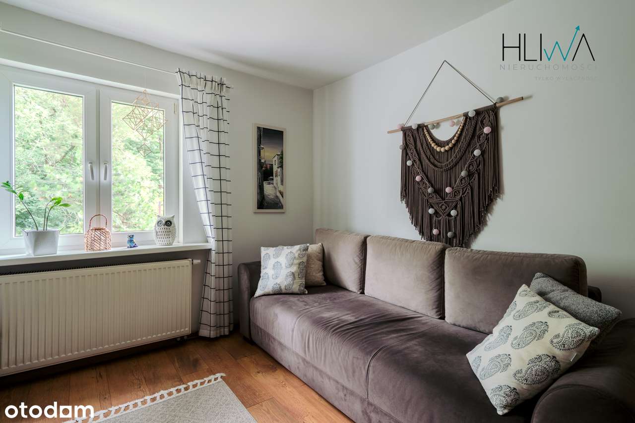 Mieszkanie z ogrodem, 2 pokoje, 42,57m2, blisko plaży, Gdańsk Stogi-1