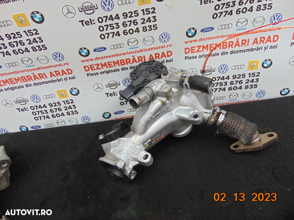 Racitor gaze Dacia 1.5 euro 6 renault Mercedes 1.5 Nissan qashqai Kangoo megane 4 clio 5 kadjar duster logan mcv lodgy a class b class w177 w247 racitor gaze cu supapa egr 1.5 euro 6 - 1