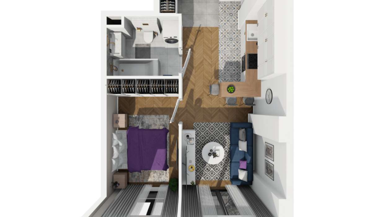 Południowe 2 Pokoje - Super CENA - Blisko Tramwaj - Odbierz w styczniu-2