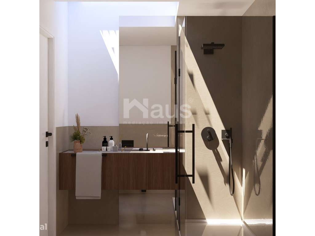 Moradia Geminada T3 com logradouro em fase de construção-30