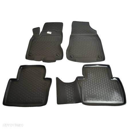 Set covorase auto din cauciuc Renault Koleos 2008-, presuri tip Tavita BestAutoVest, 4 buc. - 1