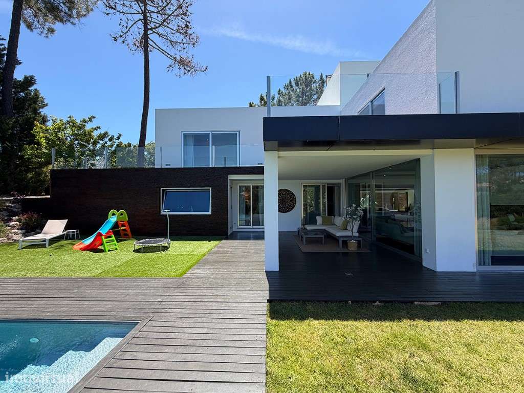 Moradia T6 na Quinta do Peru com vista para lago e campo de Golfe-49