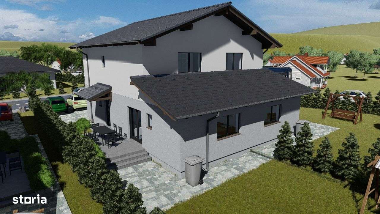 Complex de case tip duplex, 85 mp ,teren intre 250 -350 ,LIVEZENI - Imagine principală: 5/6