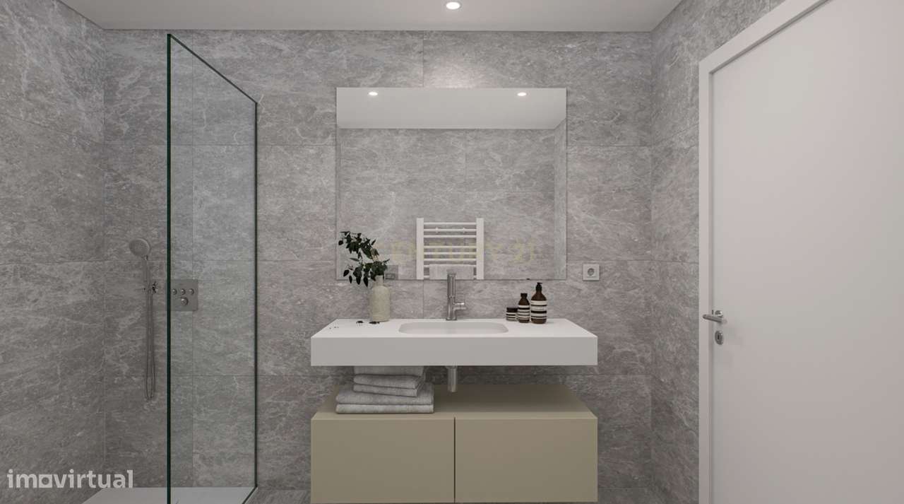 Apartamento T2 Poente - Empreendimento Douro Nobilis I - Ultimo Piso - Grande imagem: 4/9