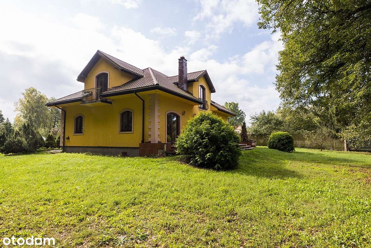 Dom dla miłośników natury – duża działka, las ,staw i rzeczka-19